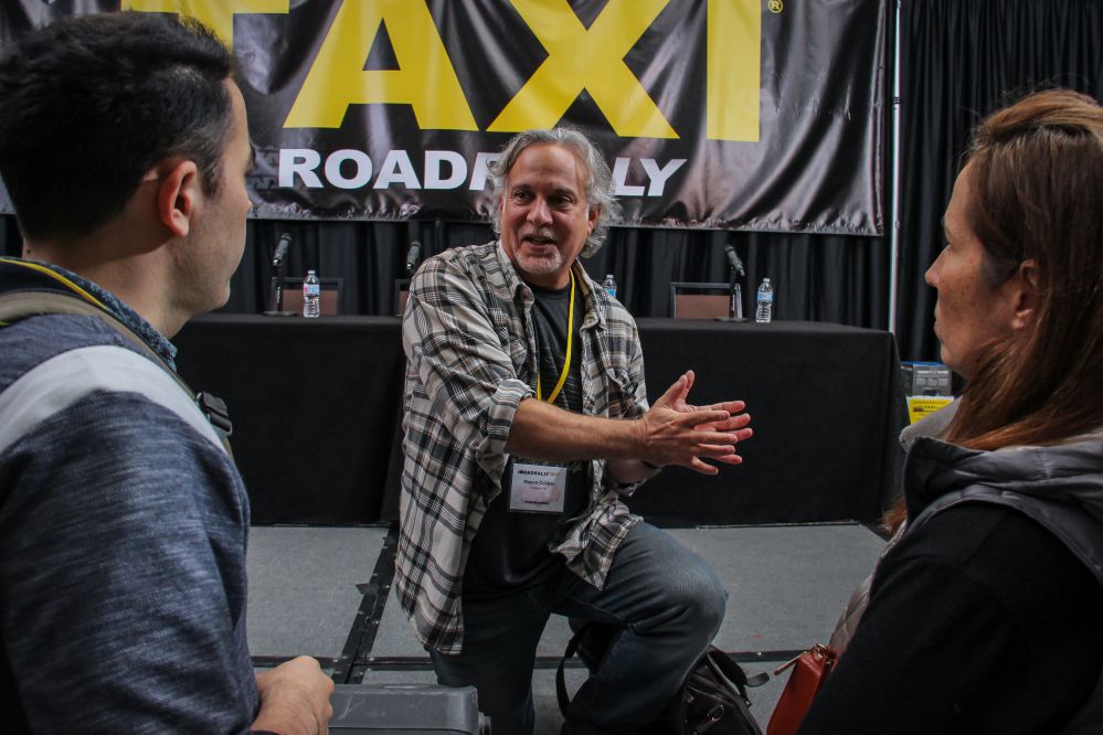 Music Supervisor Mason Cooper was incredibly generous with his time before, during, and even after his appearances on three panels at TAXI’s 21st Road Rally convention.