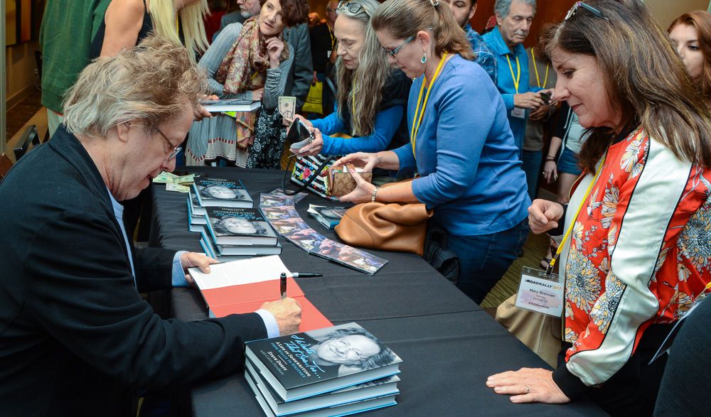 Our Lifetime Achievement Award recipient, Steve Dorff couldn’t autograph books fast enough at his book signing!