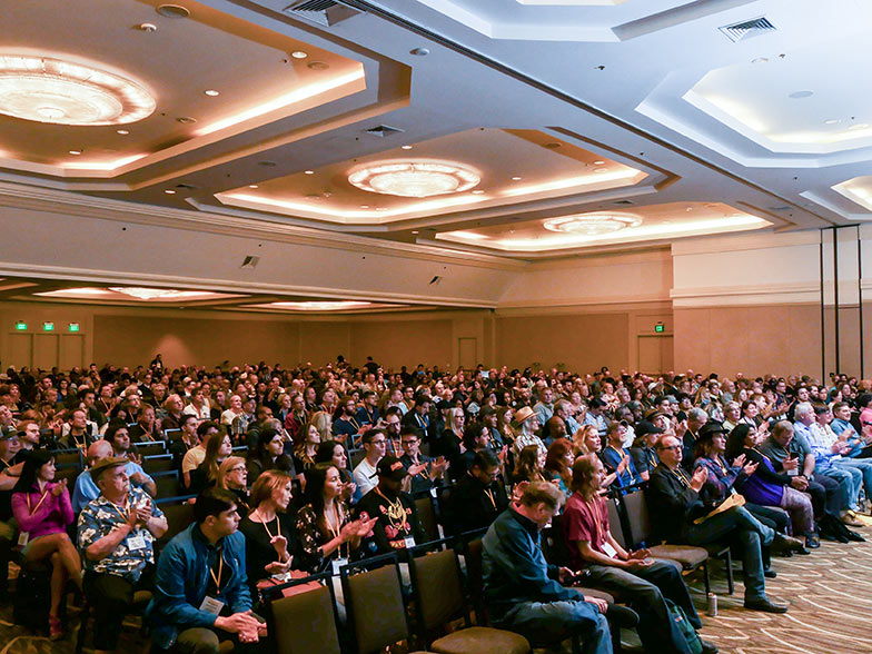 The Grand Ballroom during the 2018 TAXI Road Rally. See if you can spot yourself in this shot!