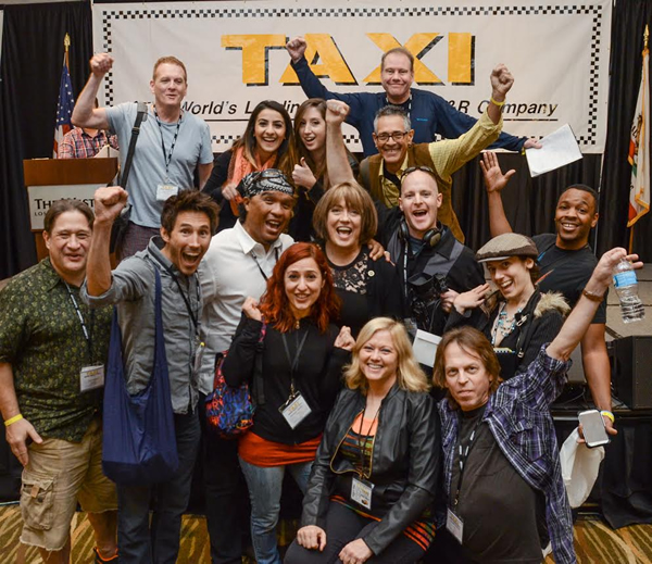 Maureen Crowe surrounded by some of her   fans after her Lifetime Achievement Award presentation and Keynote   Interview. (Photo by James DiModica)